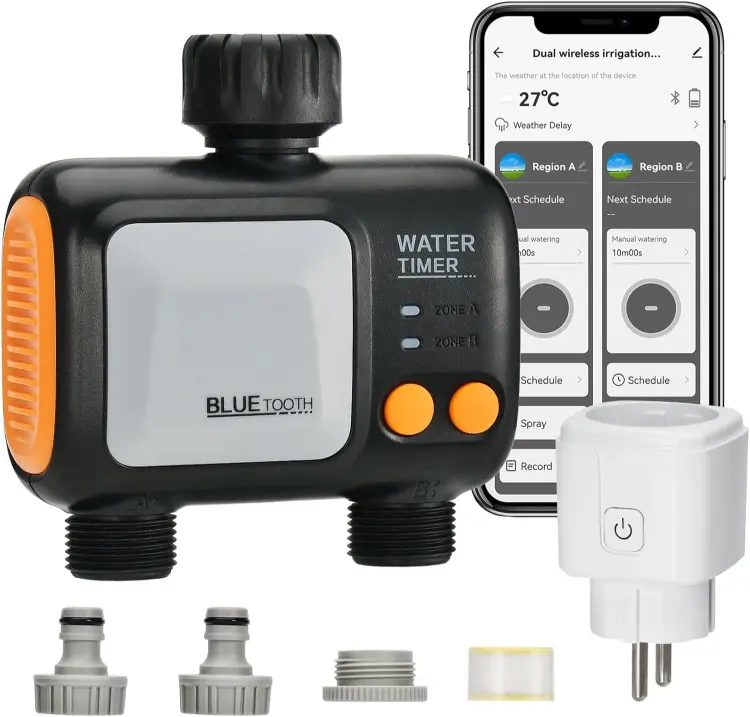 Johgee WiFi (programador de riego tipo grifo / 2 salidas)